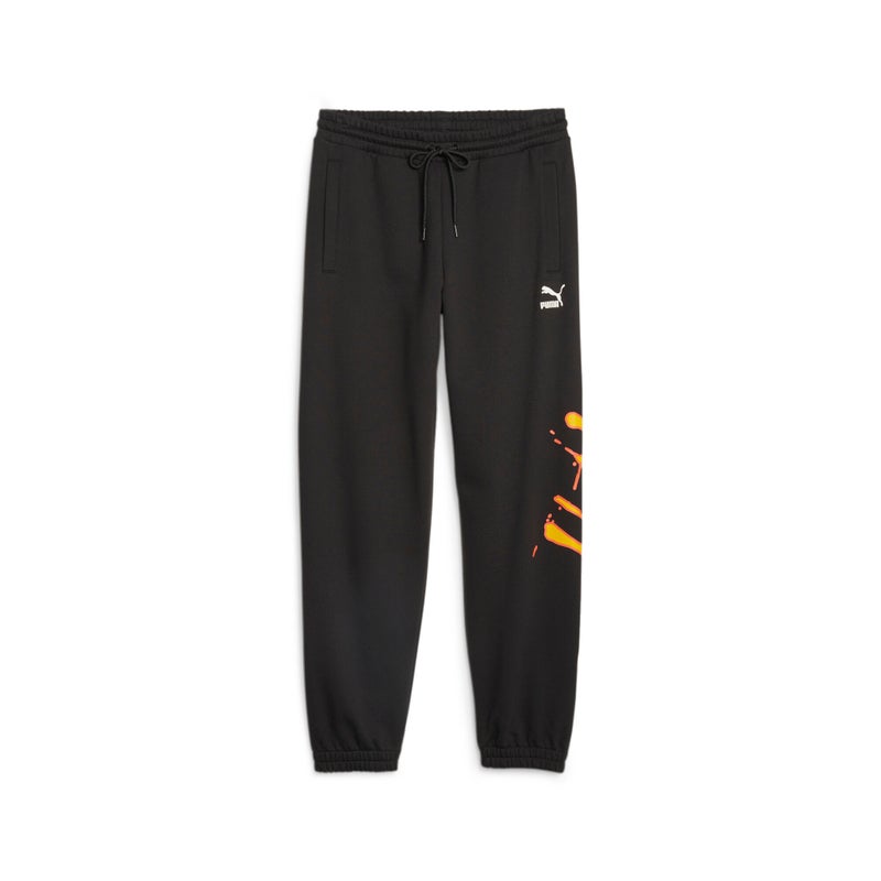 PUMA Sportswear by Worldwide Mens Black Sweatpants - Image 1